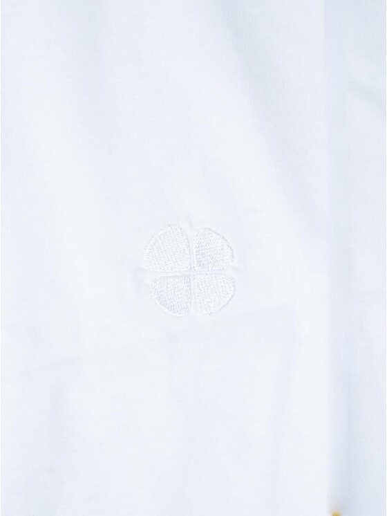 Good Luck Good Luck T-Shirt Koniczyna klasyczna 131686 Biały Regular Fit
