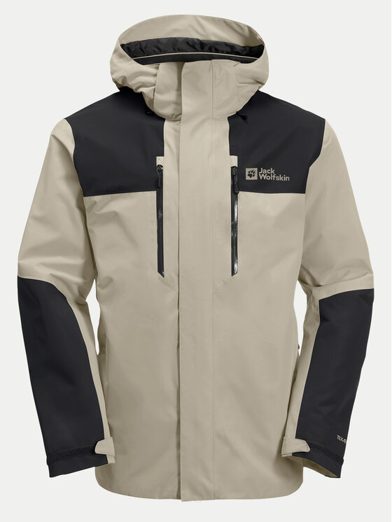 Jack Wolfskin Jack Wolfskin Outdoorová bunda Jasper 2l 1108373 Sivá Regular Fit