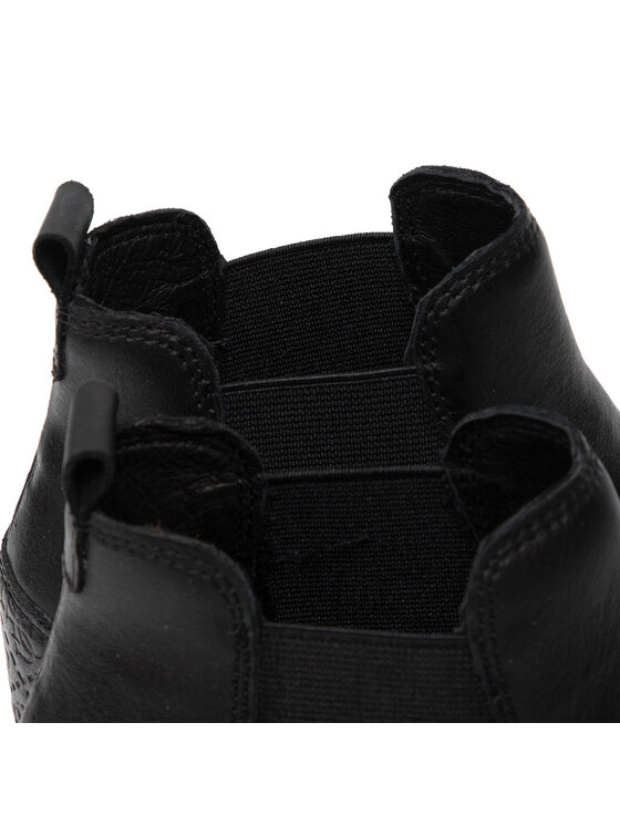 Guess Guess Боти Freda FLFRE3 LEA12 Черен