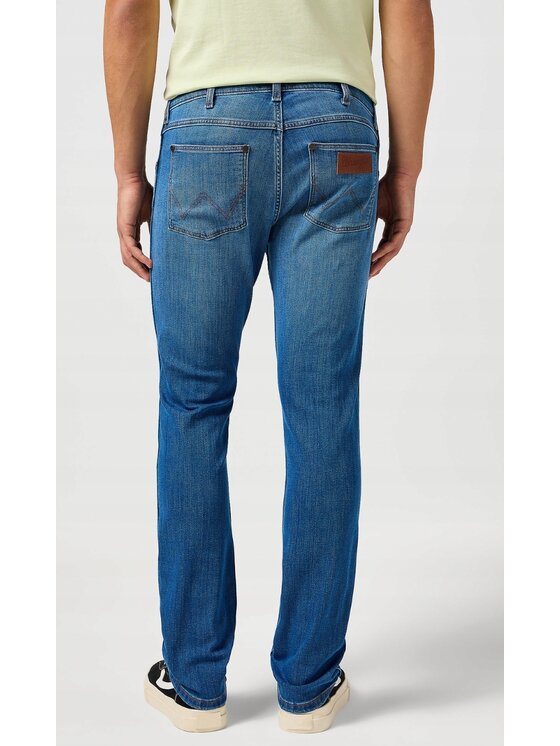 Wrangler Wrangler Jeansy Greensboro Niebieski Regular Fit