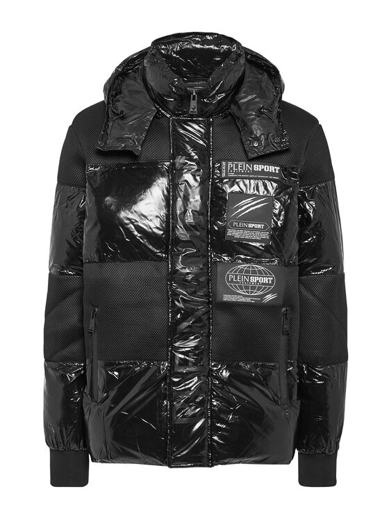 Plein Sport Plein Sport Giubbotto invernale 137 Nero Regular Fit