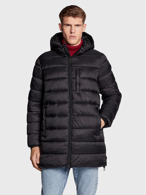 United Colors Of Benetton Geacă din puf 2NIWUN01L Negru Regular Fit
