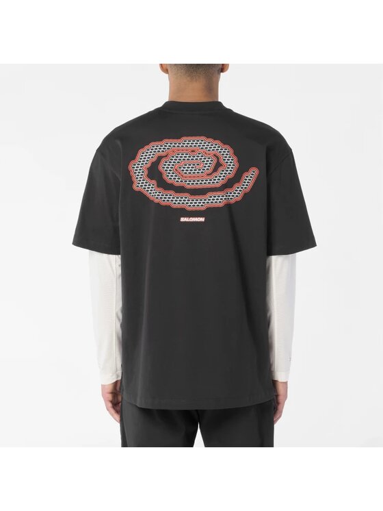 Salomon Salomon T-Shirt VENOM RLX SS TEE M Czarny Regular Fit