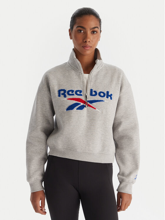 Reebok Reebok Pulóver Jazz RK25170CCW Szürke Regular Fit