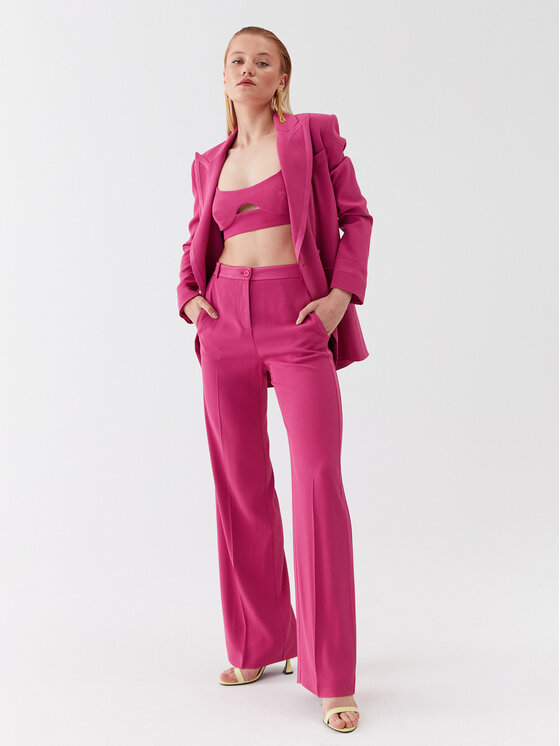 Patrizia Pepe Patrizia Pepe Marškinėliai 2C1454/A236-M447 Rožinė Slim Fit