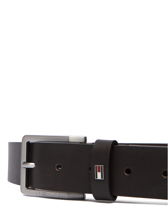 Tommy Hilfiger Tommy Hilfiger Pánský pásek Olivier 3.5 Ext AM0AM13755 Hnědá