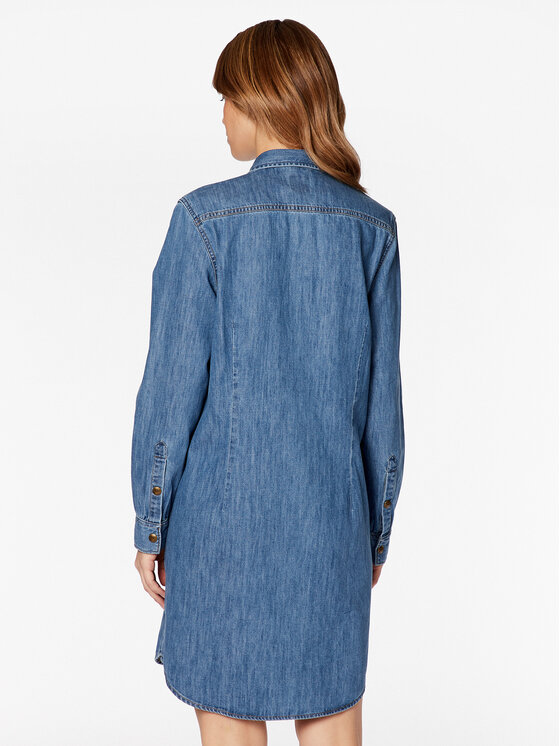 Lee Lee Vestito di jeans L50DPLVK 112145226 Blu Regular Fit