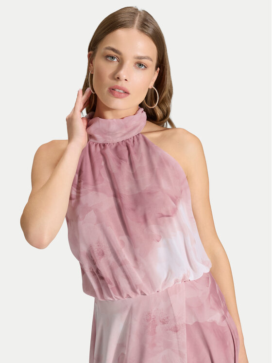 Swing Swing Φόρεμα βραδινό 5AJ13000 Ροζ Regular Fit