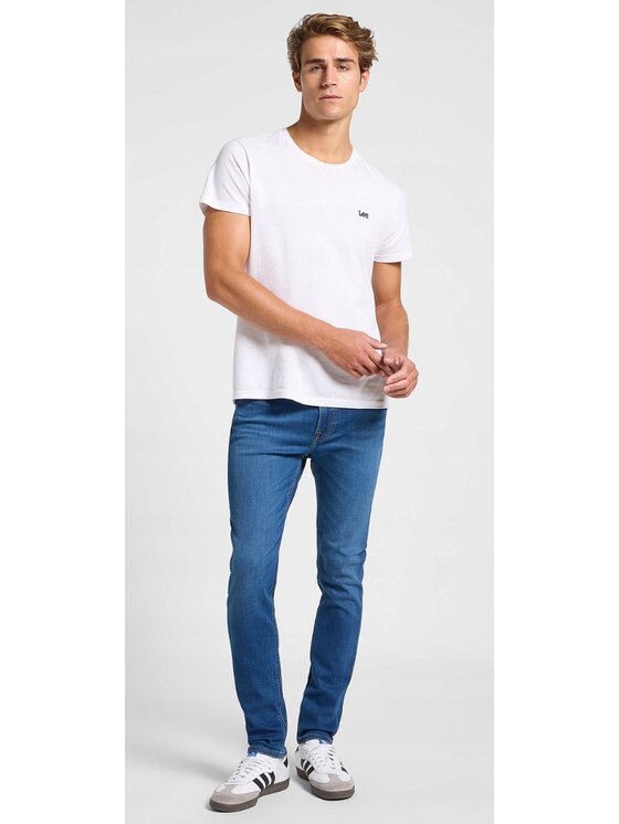 Lee Lee Jeansy Malone Niebieski Skinny Fit