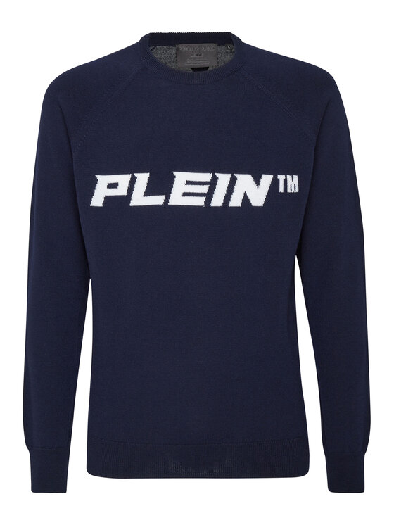 PHILIPP PLEIN PHILIPP PLEIN S dlouhým rukávem 2751 Tmavomodrá Regular Fit