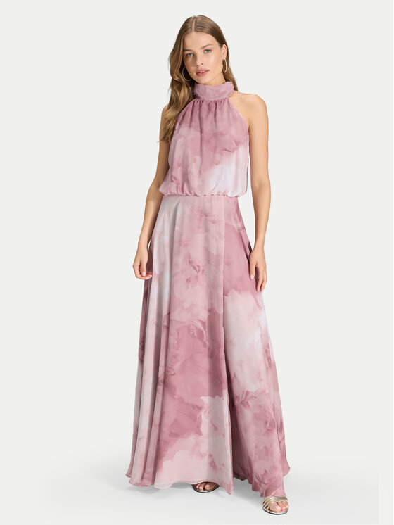 Swing Swing Abendkleid 5AJ13000 Rosa Regular Fit