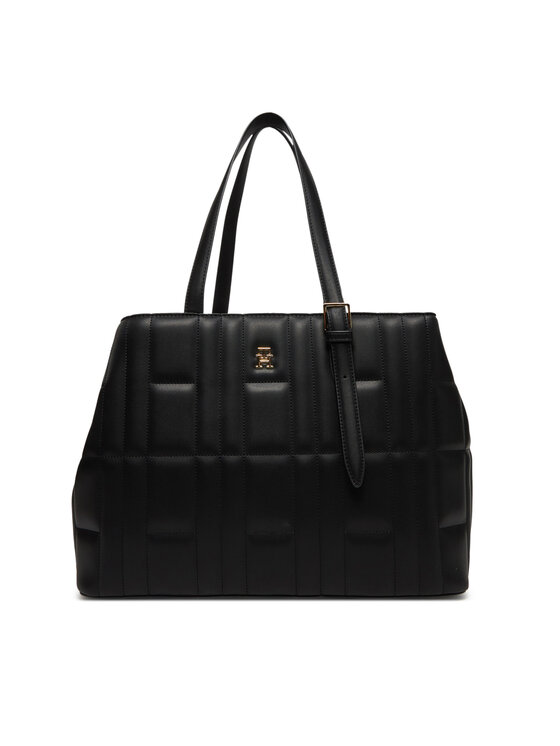 Tommy Hilfiger Tommy Hilfiger Сумка Th Feminine Tote AW0AW17452 Чорний