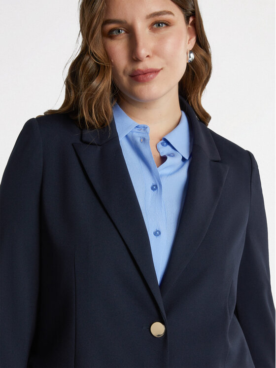 Fiorella Rubino Fiorella Rubino Giacca da abito Q496T000173N034 Blu A-Line Fit