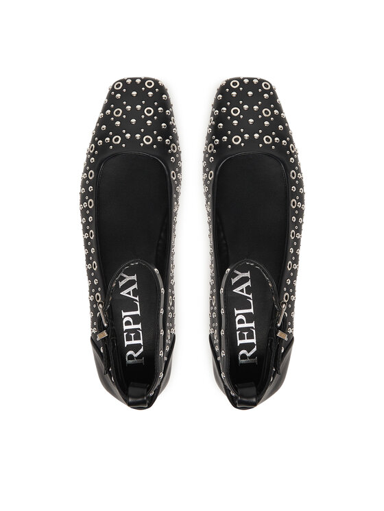 REPLAY REPLAY Балеринки GWB23 .000.C0027S Черен