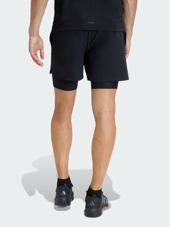 adidas adidas Szorty sportowe 159378 Czarny Regular Fit
