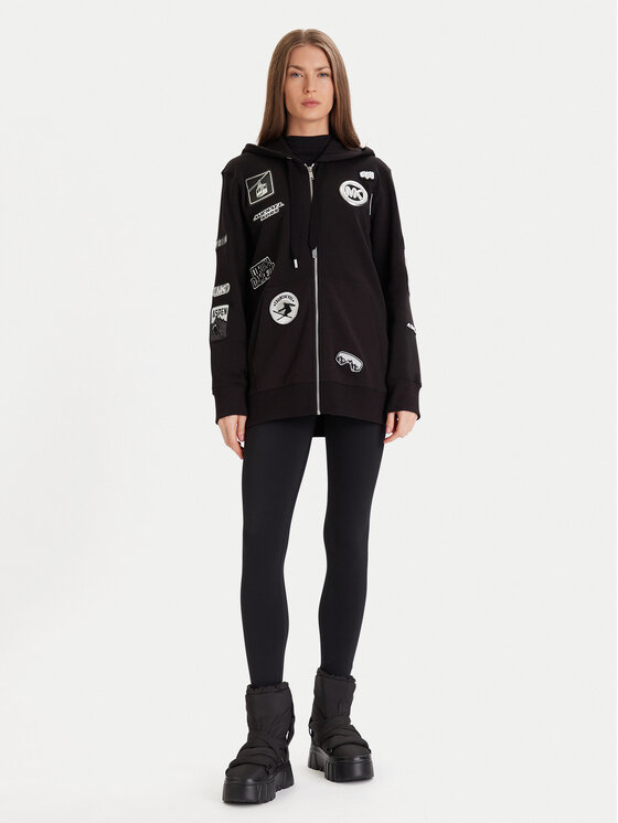 MICHAEL Michael Kors MICHAEL Michael Kors Bluza MF551WQ4MY Czarny Relaxed Fit