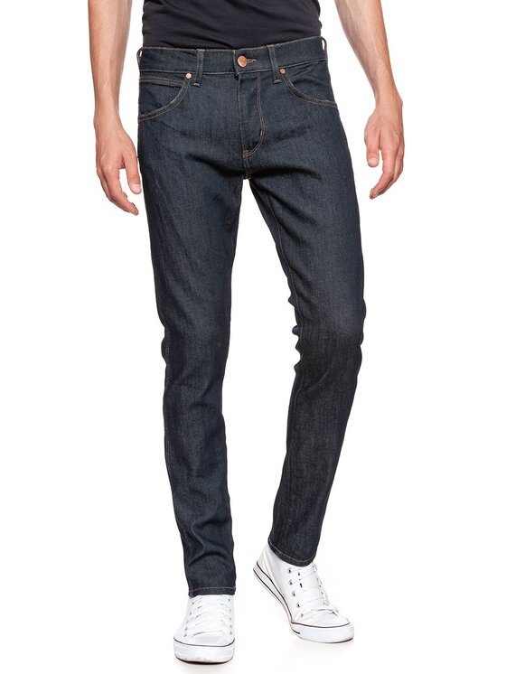 Wrangler Wrangler Jeansy LARSTON Niebieski Slim Fit