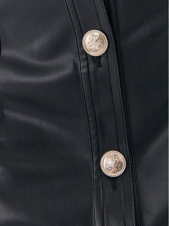Liu Jo Liu Jo Спідниця зі штучної шкіри MF3234 E0392 Чорний Regular Fit