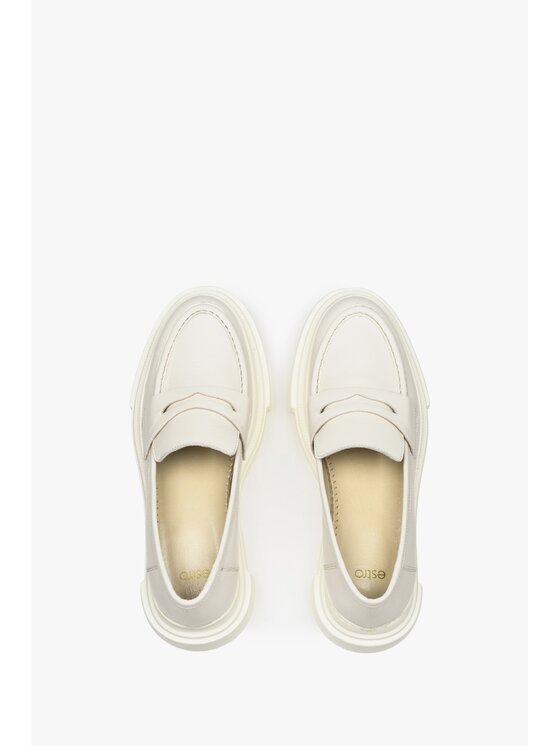 Estro Estro Loafers ER00110028 Λευκό