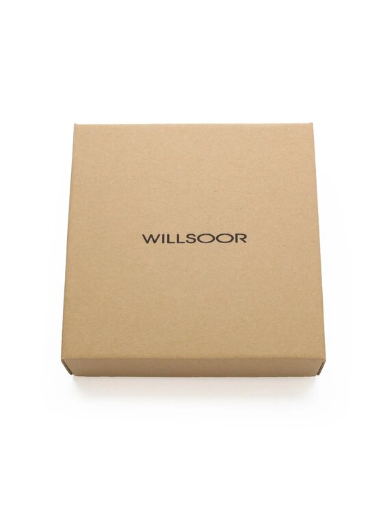 Willsoor Willsoor Pasek Męski 15391 Czarny