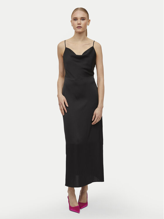 Vila Vila Coctailkleid Ravenna 14085601 Schwarz Regular Fit