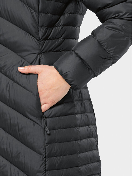 Jack Wolfskin Jack Wolfskin Μπουφάν πουπουλένιο Tundra Down Coat 1207751 Μαύρο Regular Fit