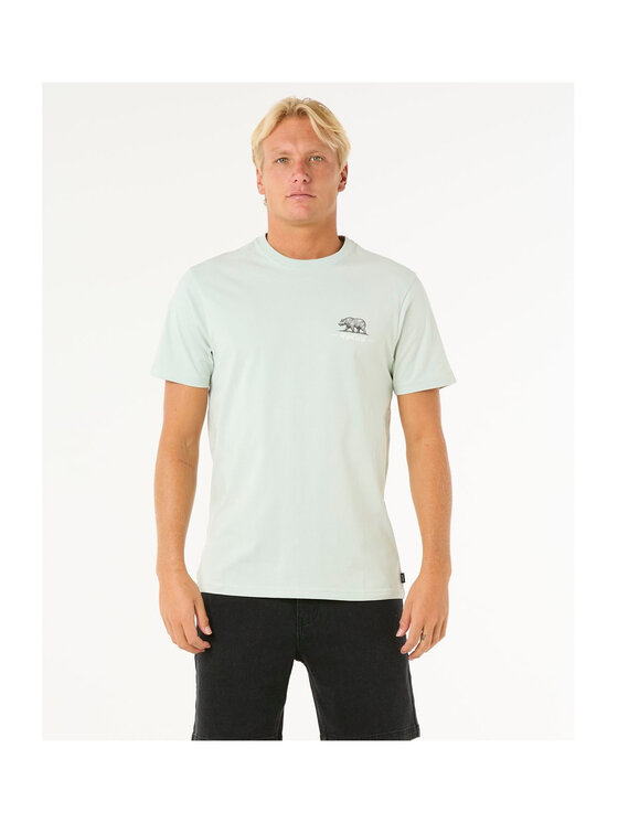 Rip Curl Rip Curl T-Shirt Desti Animals Tee Zielony Standard Fit