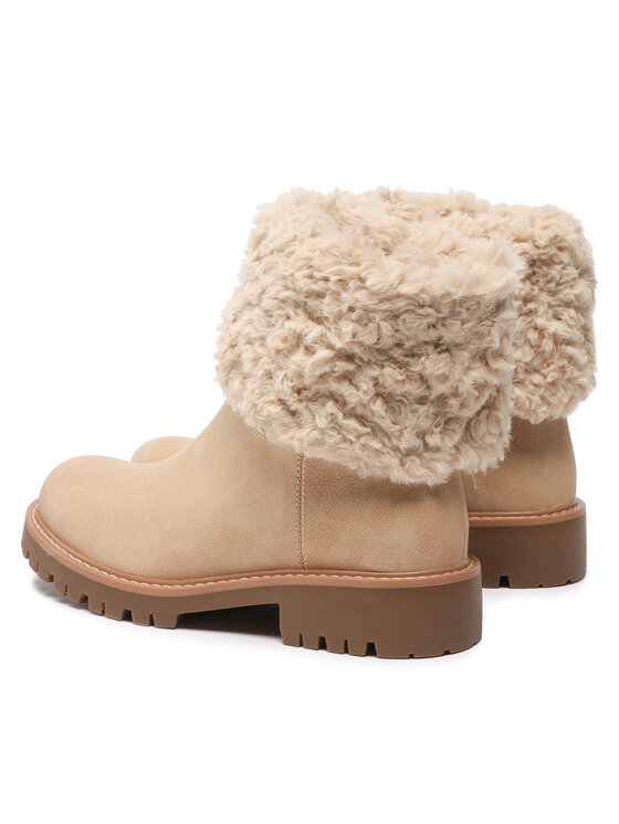 Jenny Fairy Jenny Fairy Schnürstiefeletten WS5628-08 Beige