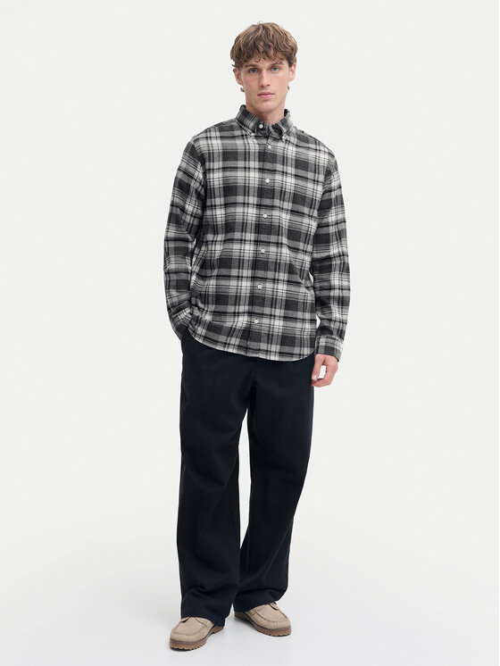 Jack & Jones Jack & Jones Риза Blubarkley 12286224 Сив Regular Fit