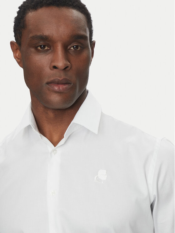KARL LAGERFELD KARL LAGERFELD Košulja 605038 552602 Bijela Modern Fit