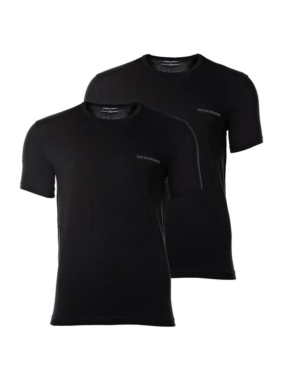 Emporio Armani Emporio Armani T-Shirt 28198 Czarny Comfort Fit