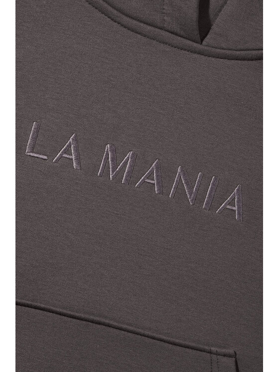 La Mania La Mania Bluza BROOK Szary ciemny Basic Fit