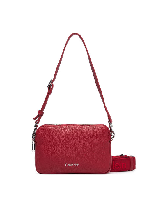 Calvin Klein Calvin Klein Τσάντα Webbing 2X Strap Camera Bag LV04F3656G Κόκκινο