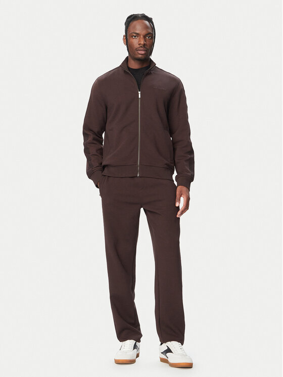 KARL LAGERFELD KARL LAGERFELD Mikina 705011 564902 Tmavě hnědá Regular Fit