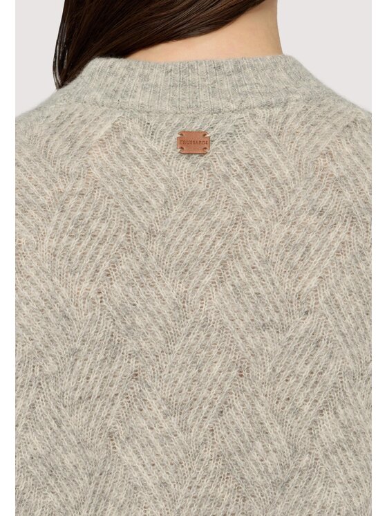 Trussardi Trussardi Maglione M7476001137N003 Grigio Regular Fit