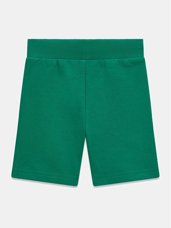 Guess Guess Pantaloncini sportivi N6GD04 KA6R4 Verde Regular Fit