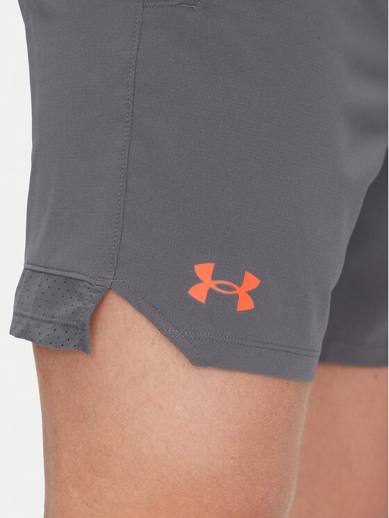 Under Armour Under Armour Szorty sportowe Vanish Woven 6in 1373718 Szary Regular Fit