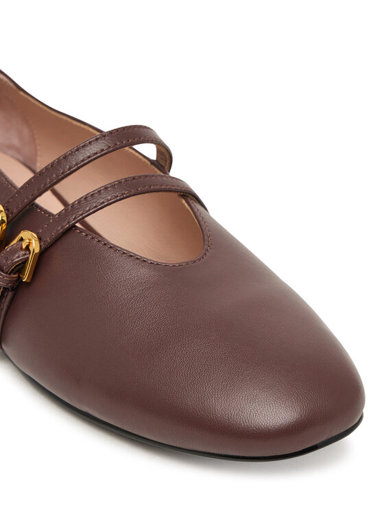 Coccinelle Coccinelle Ballerinas Coccinellerisako Smooth E4 U6F 19 01 01 Dunkelrot