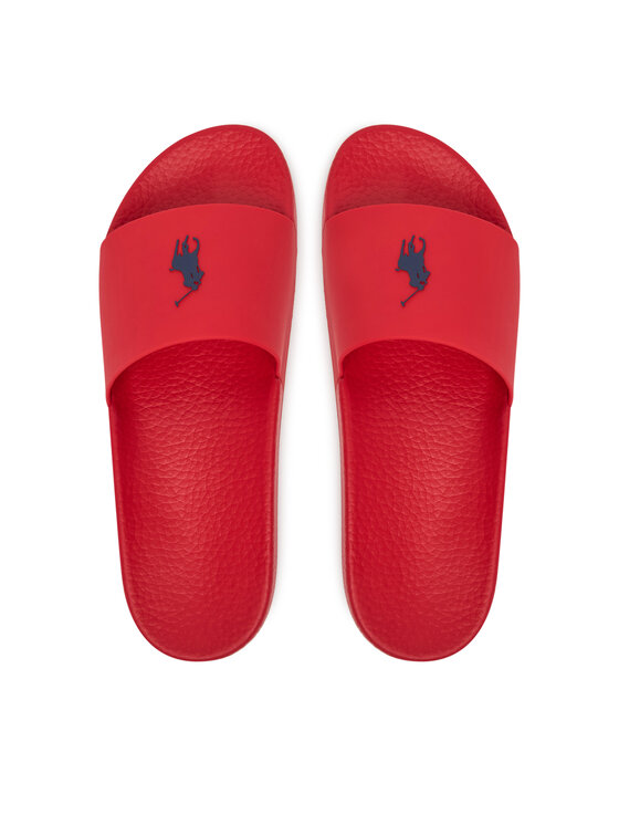 Polo Ralph Lauren Polo Ralph Lauren Papucs Signature Pony 809961001003 Piros