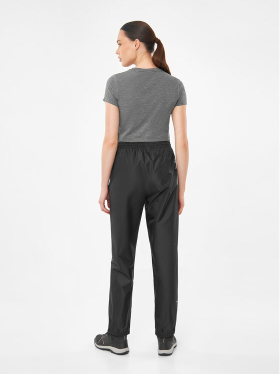 Viking Viking Spodnie przeciwdeszczowe Rainier Lady Czarny Regular Fit
