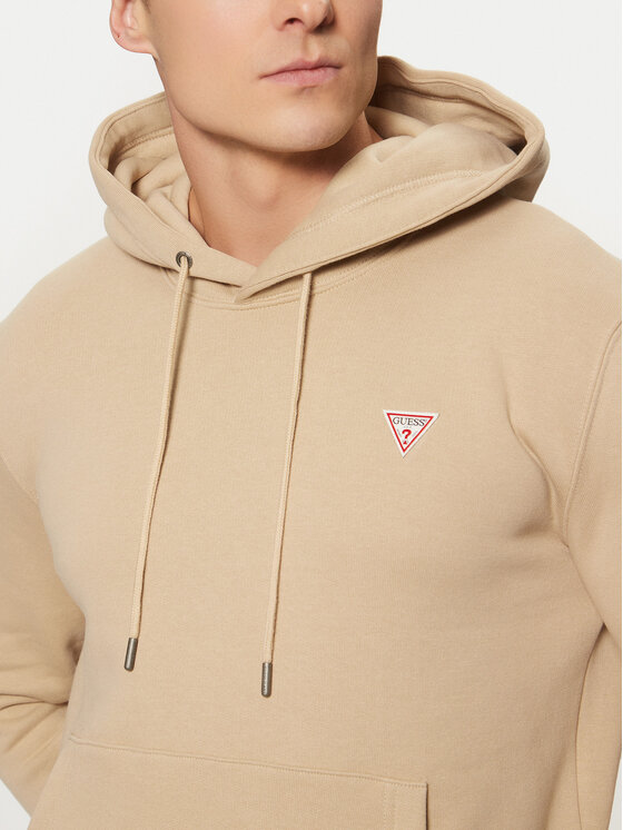 Guess Jeans Guess Jeans Majica dugih rukava M4YQ22 K9V31 Bež Regular Fit