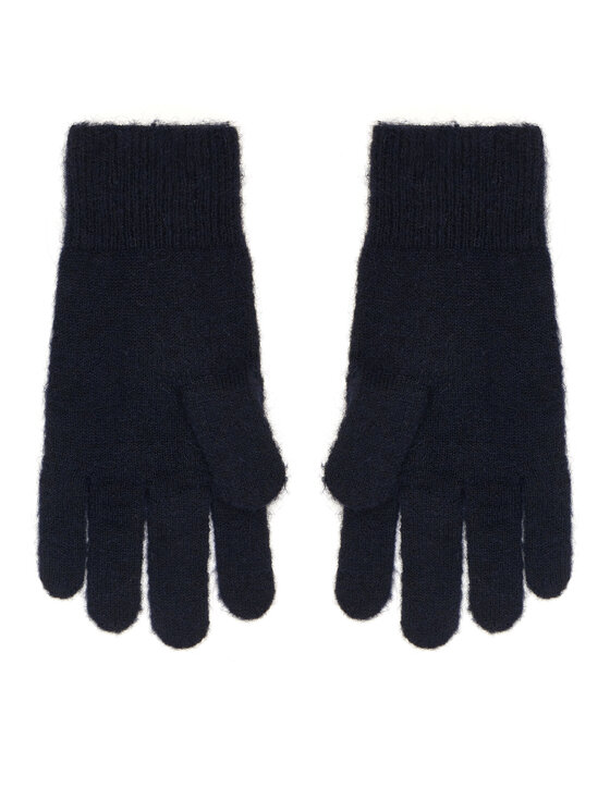 Tommy Hilfiger Tommy Hilfiger Damenhandschuhe Flag Fluffy AW0AW17797 Dunkelblau