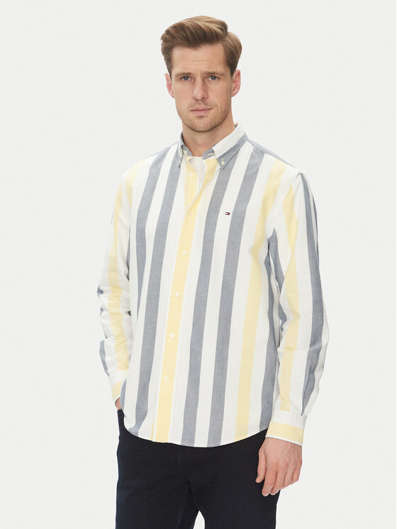 Tommy Hilfiger Tommy Hilfiger Košile Herit MW0MW39160 Barevná Relaxed Fit
