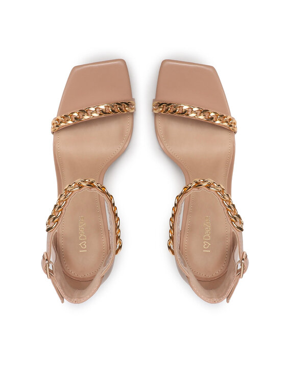 DeeZee DeeZee Sandály LS5688-01 Béžová