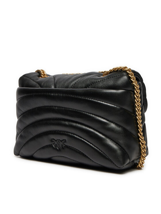 PINKO PINKO Дамска чанта Love Puff Mini Cl AI 24-25 PLTT 100039 A1EX Черен