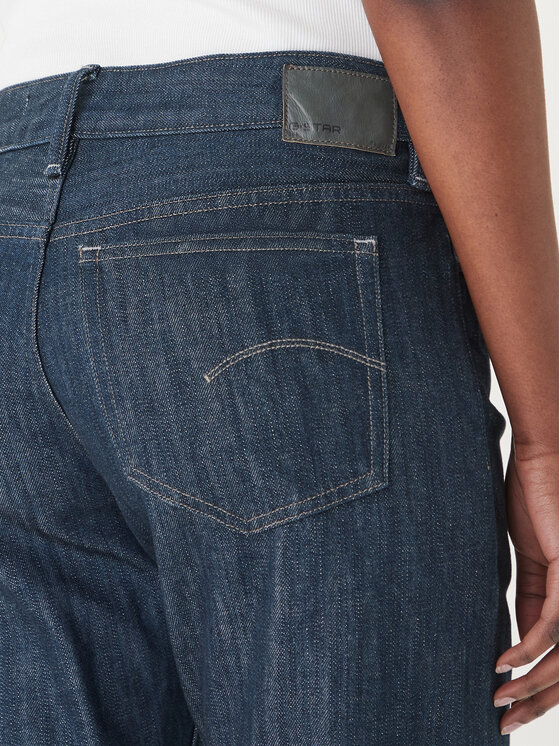 G-Star Raw G-Star Raw Jeans hlače Lennoxx D28396-E358 Mornarsko modra Straight Fit