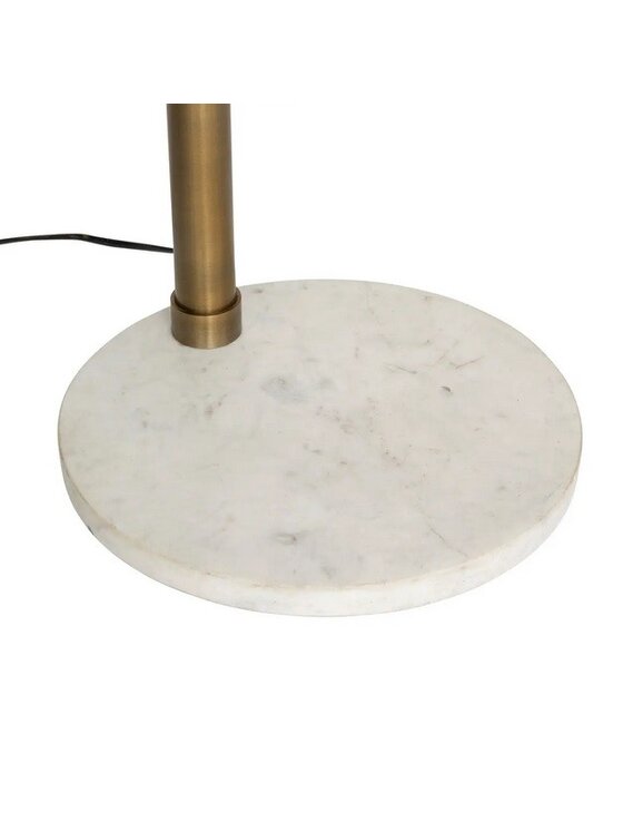 MIAhome MIAhome Lampa podłogowa z marmurem PERRETXIKO 190 cm Złoty