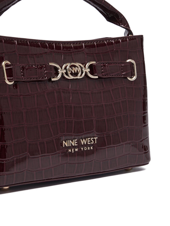 Nine West Nine West Τσάντα EO-CITY GRACE-LDA9420 CROCO Καφέ