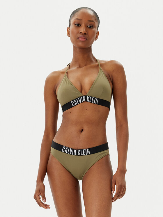 Calvin Klein Swimwear Calvin Klein Swimwear Bikini alsó KW0KW02856 Zöld