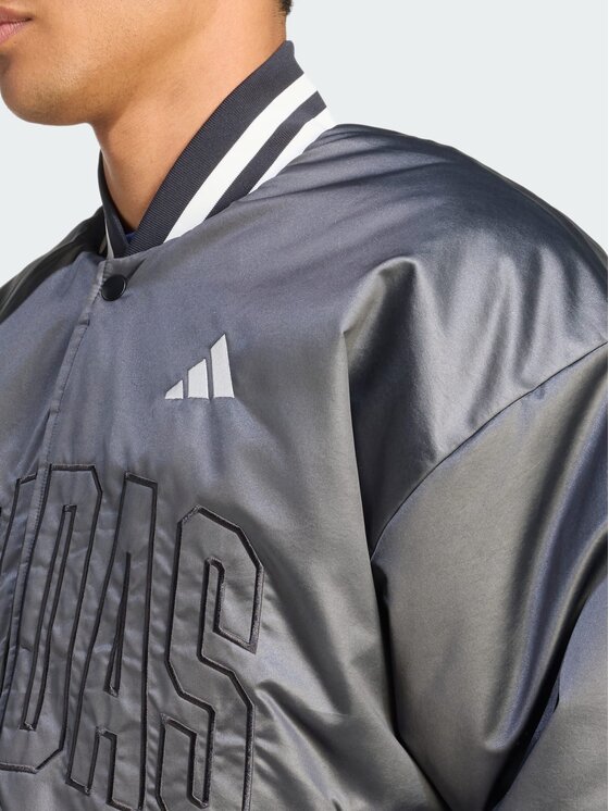adidas adidas Kurtka bomber 161429 Czarny Loose Fit